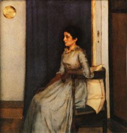 Fernand Khnopff Marie Monnom oil painting picture